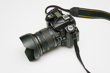 dslr camera close-up product